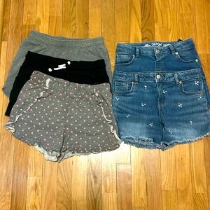 Target Girls Shorts Bundle of 5 pair XL(14-16)